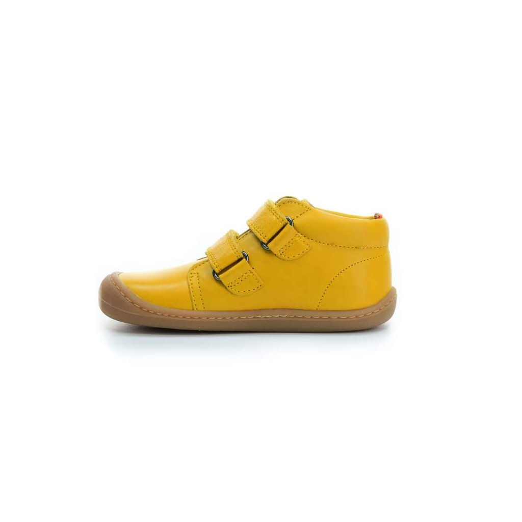 Koel4kids Bob Napa Yellow Barfuß-Stiefeletten