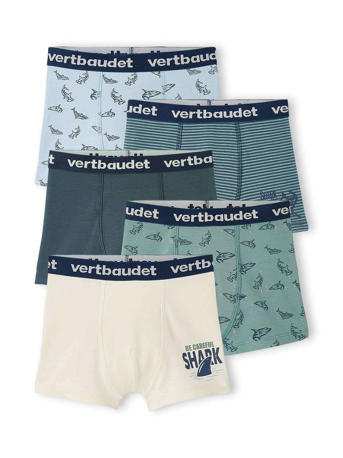 Lot de 5 boxers stretch 