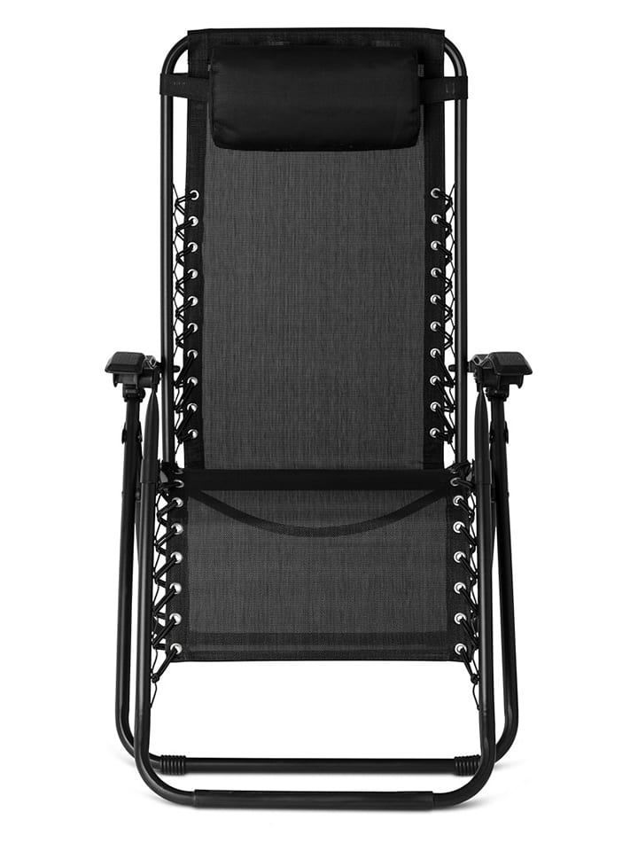 Lifa Living 2er-Set: Gartenliegen in Schwarz - (L)110 x (B)65 cm günstig kaufen onesize
