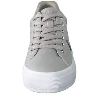 s.Oliver Plateau Sneaker in grau
