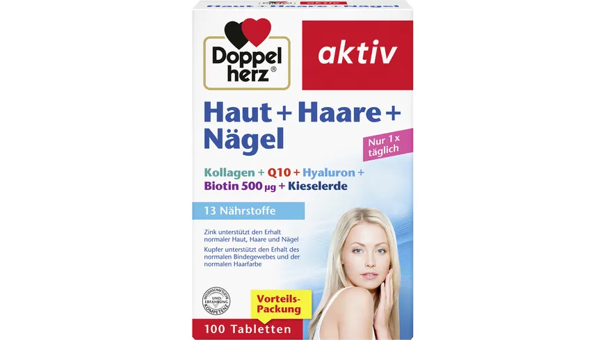 Doppelherz Haut + Haare + Nägel