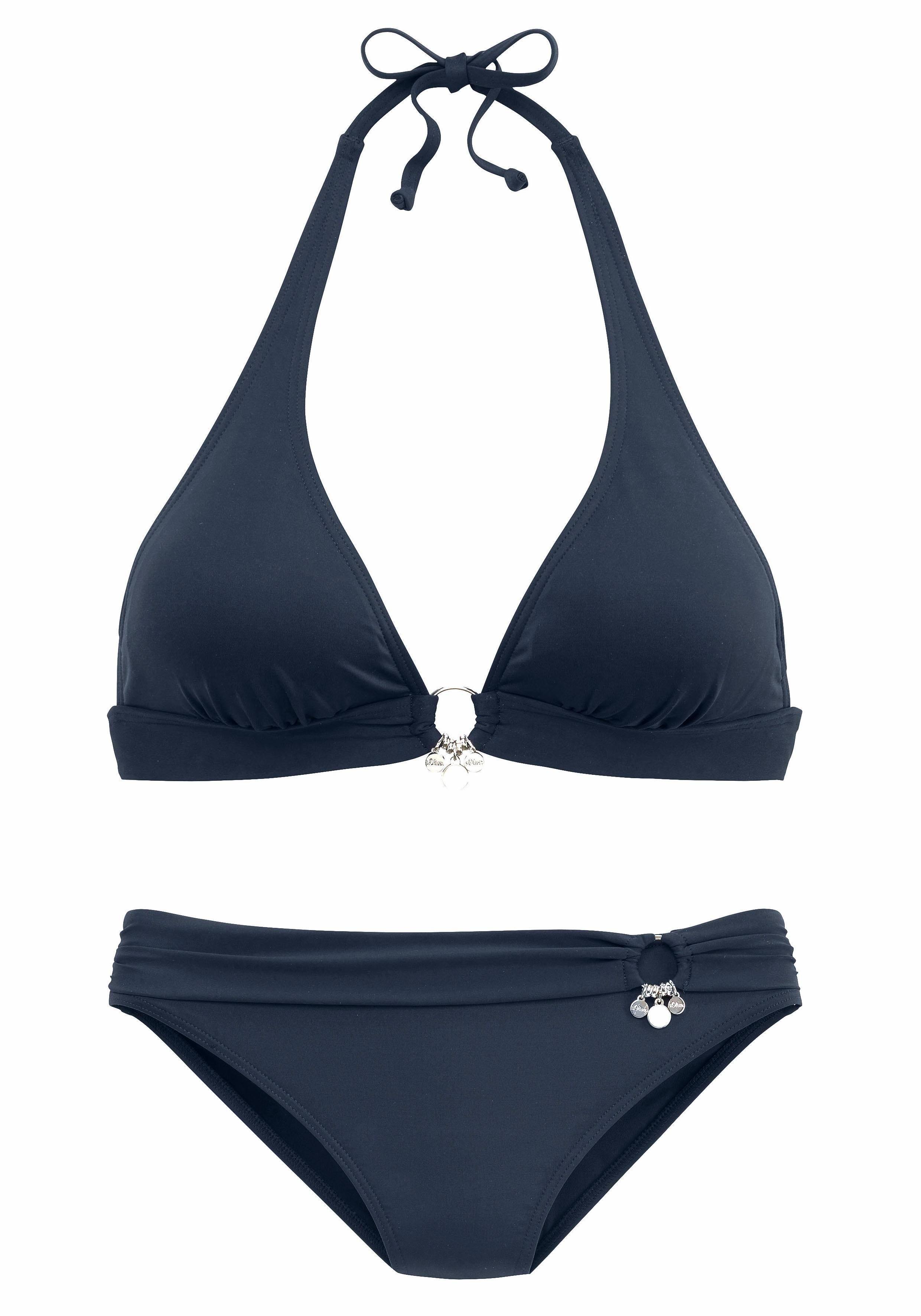 s.Oliver Triangel-Bikini mit Accessoires