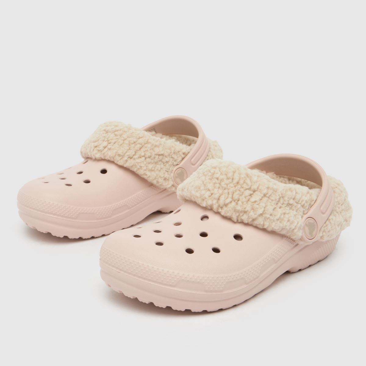 Crocs ljusrosa Classic Blitzen IV träsko flickor juniorsandaler