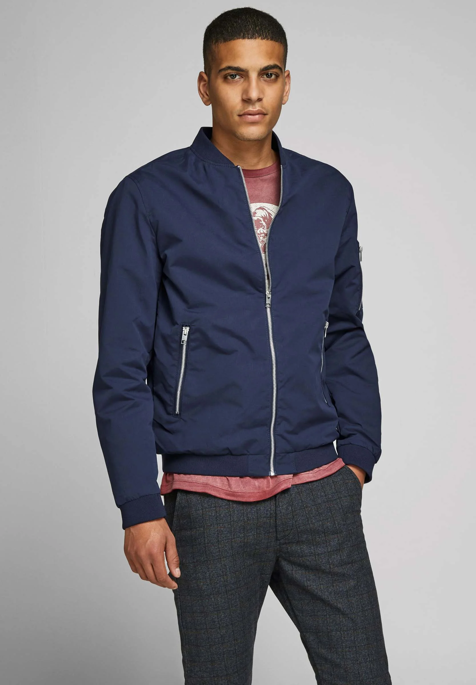 Jack & Jones JJERUSH - Chaqueta bomber