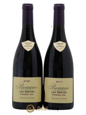 Beaune 1er Cru Les Grèves La Vougeraie  2017 - Lot de 2 Bouteilles