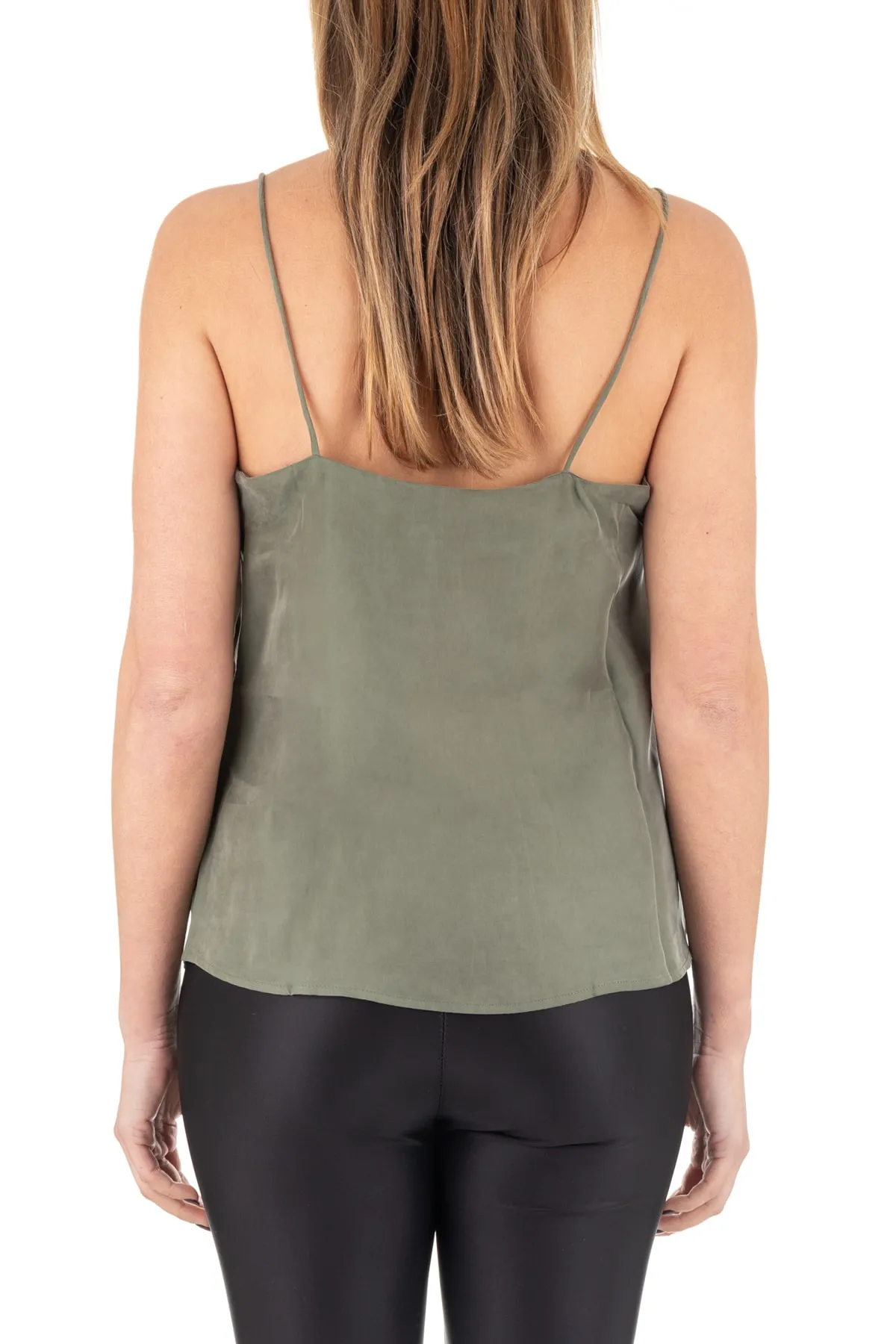 SUPERDRY  Unterhemd - Khaki - Regular Fit