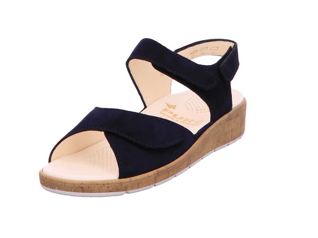 CHRISTIAN DIETZ Komfort Sandalen blau Elba