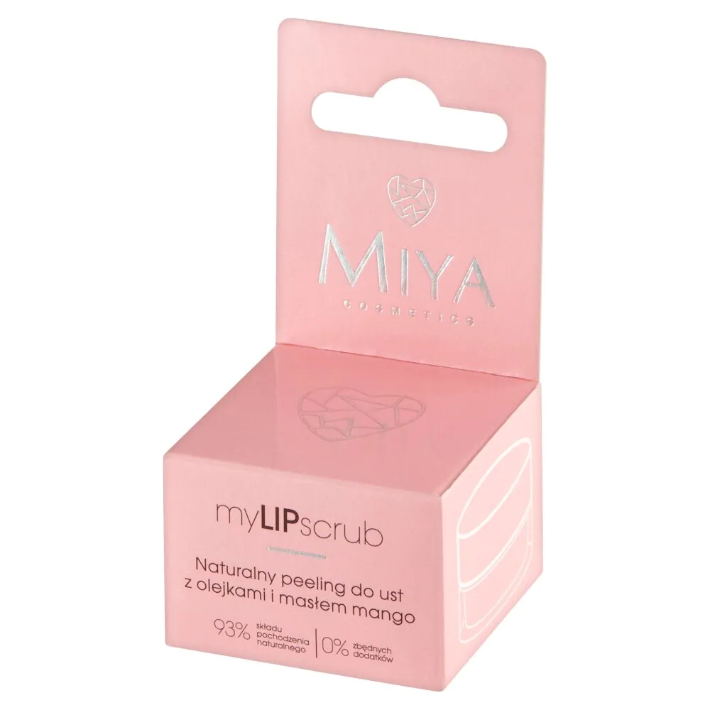 Miya Mylipscrub Φυσικό scrub χειλιών με έλαια και βούτυρο μάνγκο