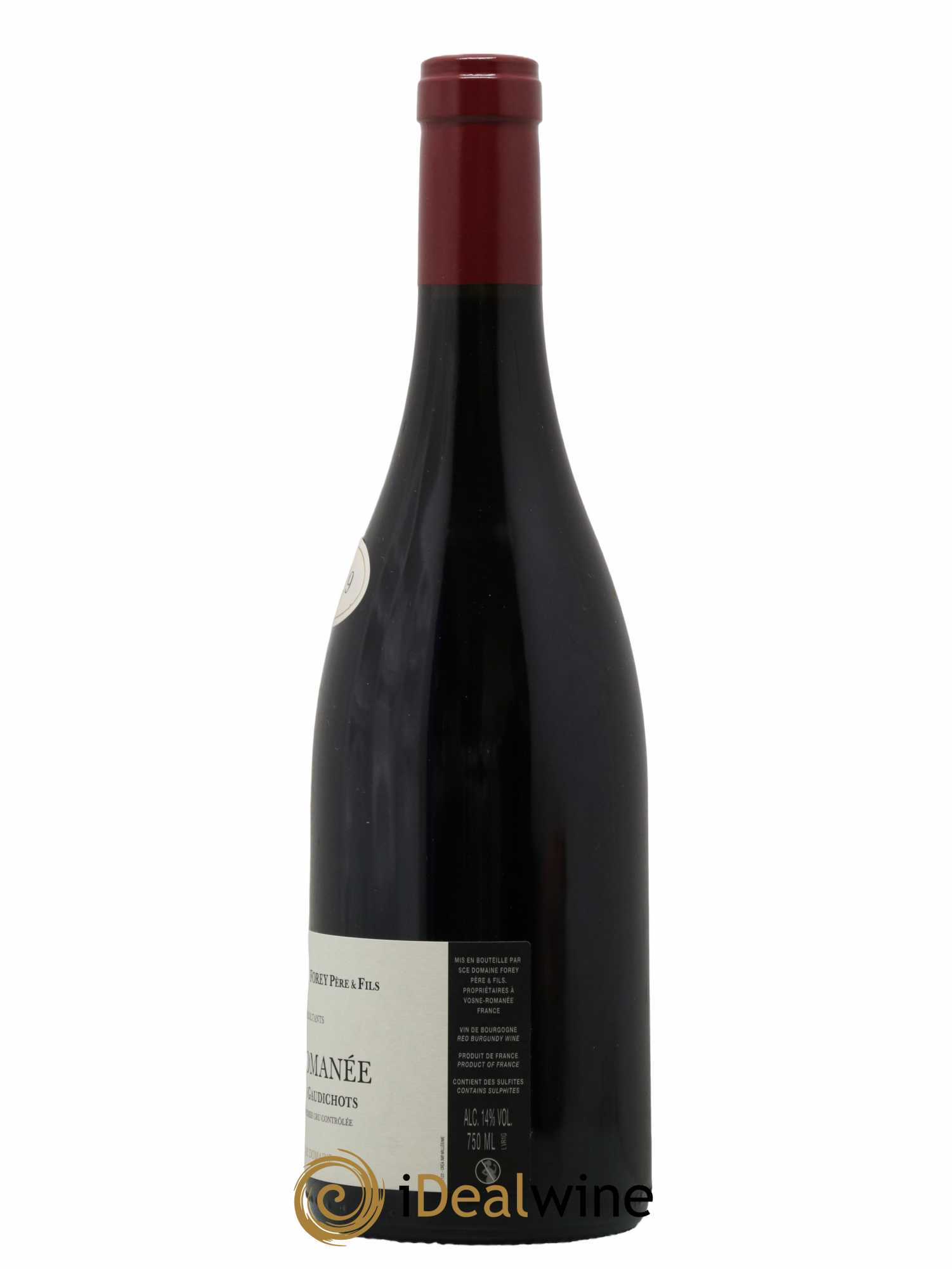 Vosne-Romanée 1er Cru Les Gaudichots Forey Père et Fils (Domaine)  2019 - Lot de 1 Bouteille