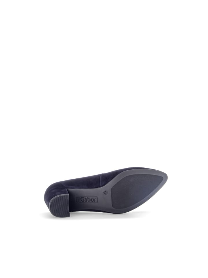 Gabor Fashion Elegante Pumps in blau günstig kaufen 44