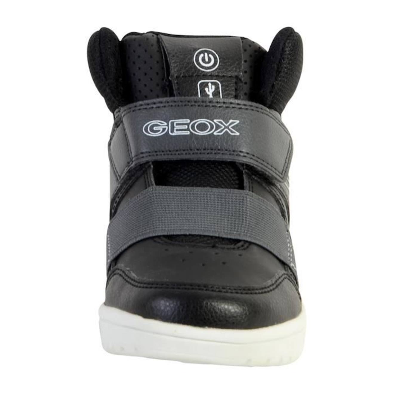 Basket Geox Enfant J Xled BA noir