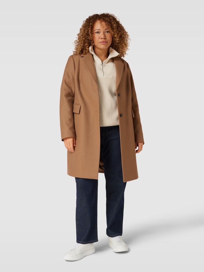PLUS SIZE Jeans mit Label-Patch in jeans