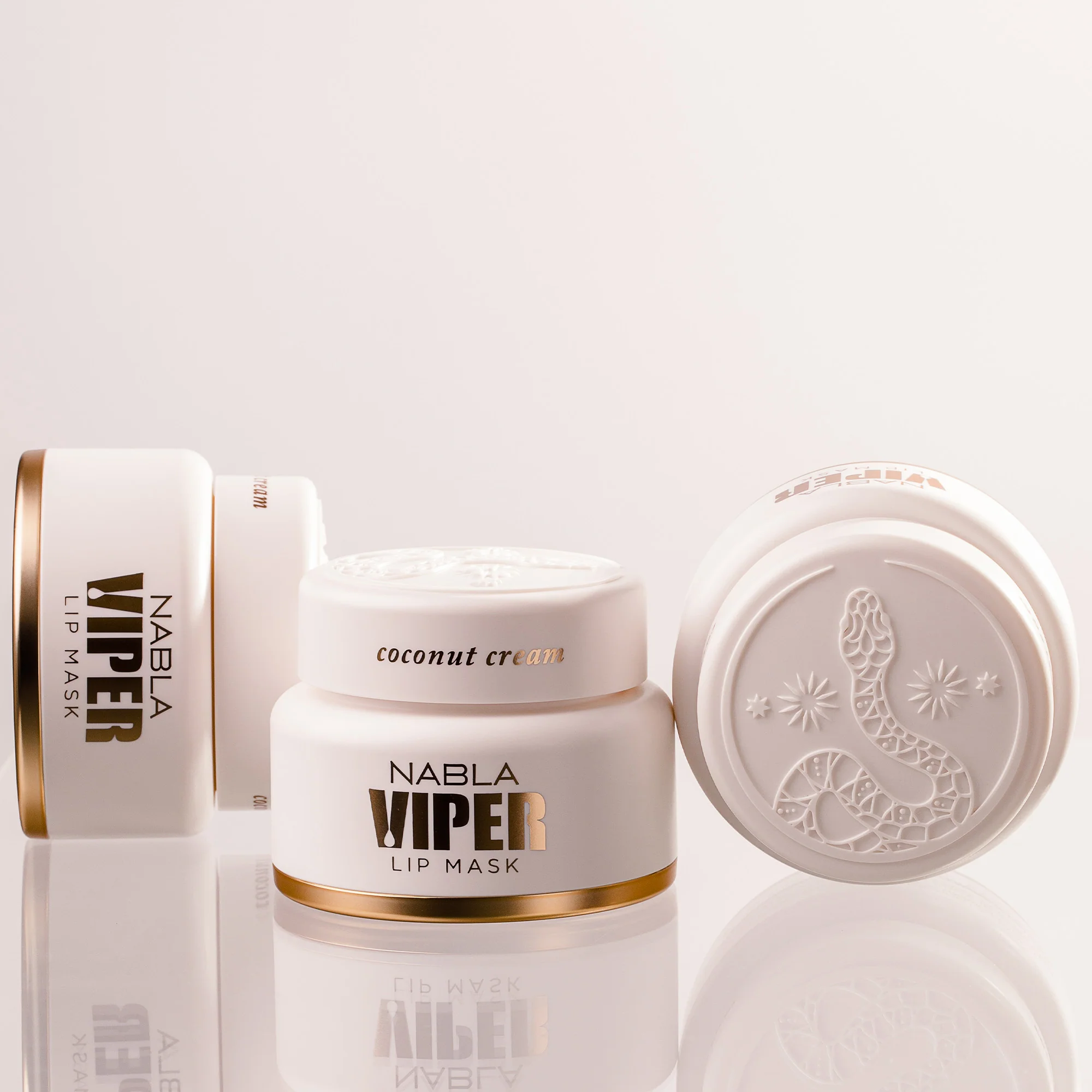 Viper lūpu maska - kokosriekstu krēms - lūpu balzams, lūpu maska