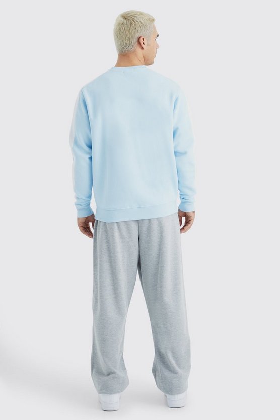 Colour Block Tape Sweatshirt