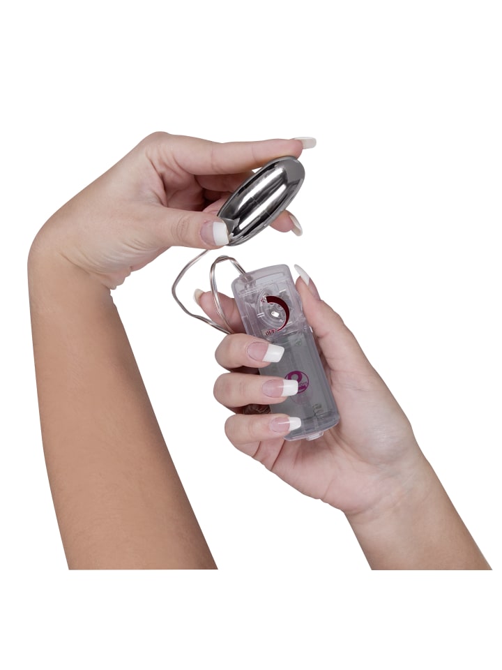 You2Toys Vibro-Ei Vibro-Ei Silver Star in silber günstig kaufen 6 cm