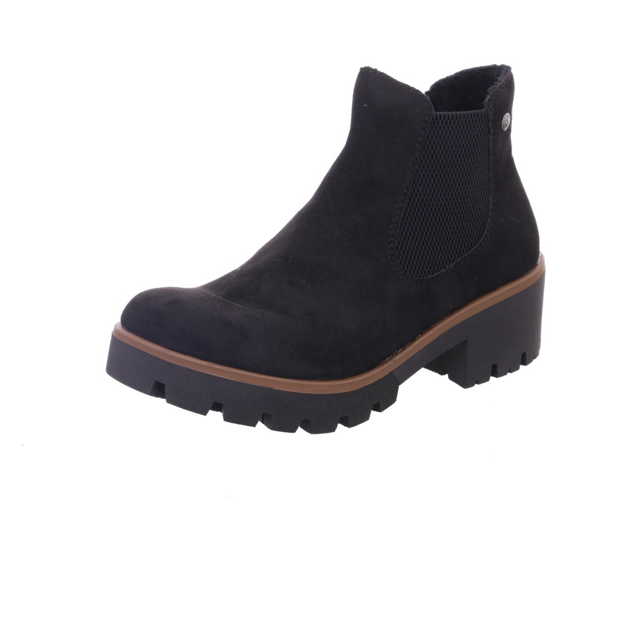 RIEKER Winterstiefel schwarz
