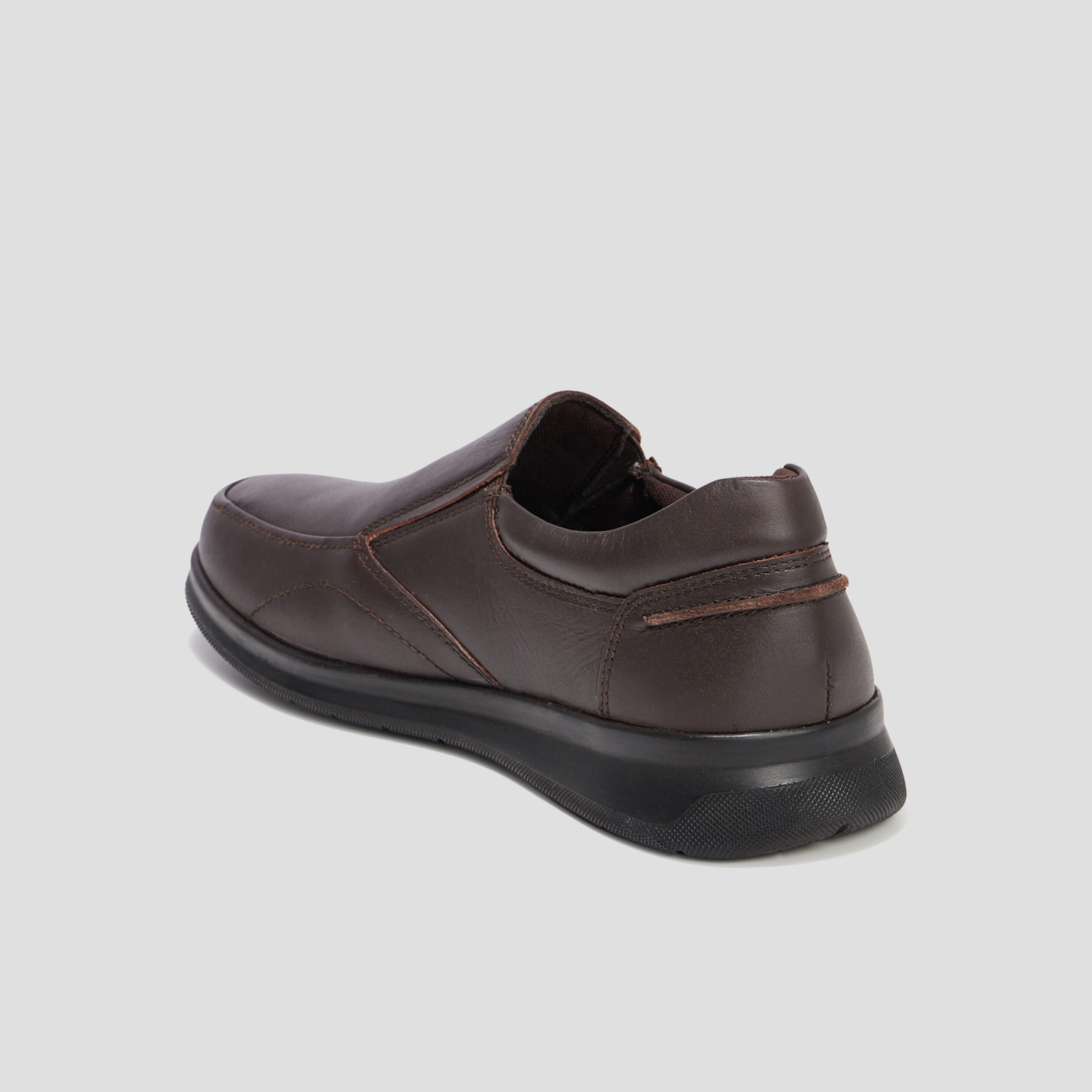 Loafers en cuir Louis marron homme | La Halle