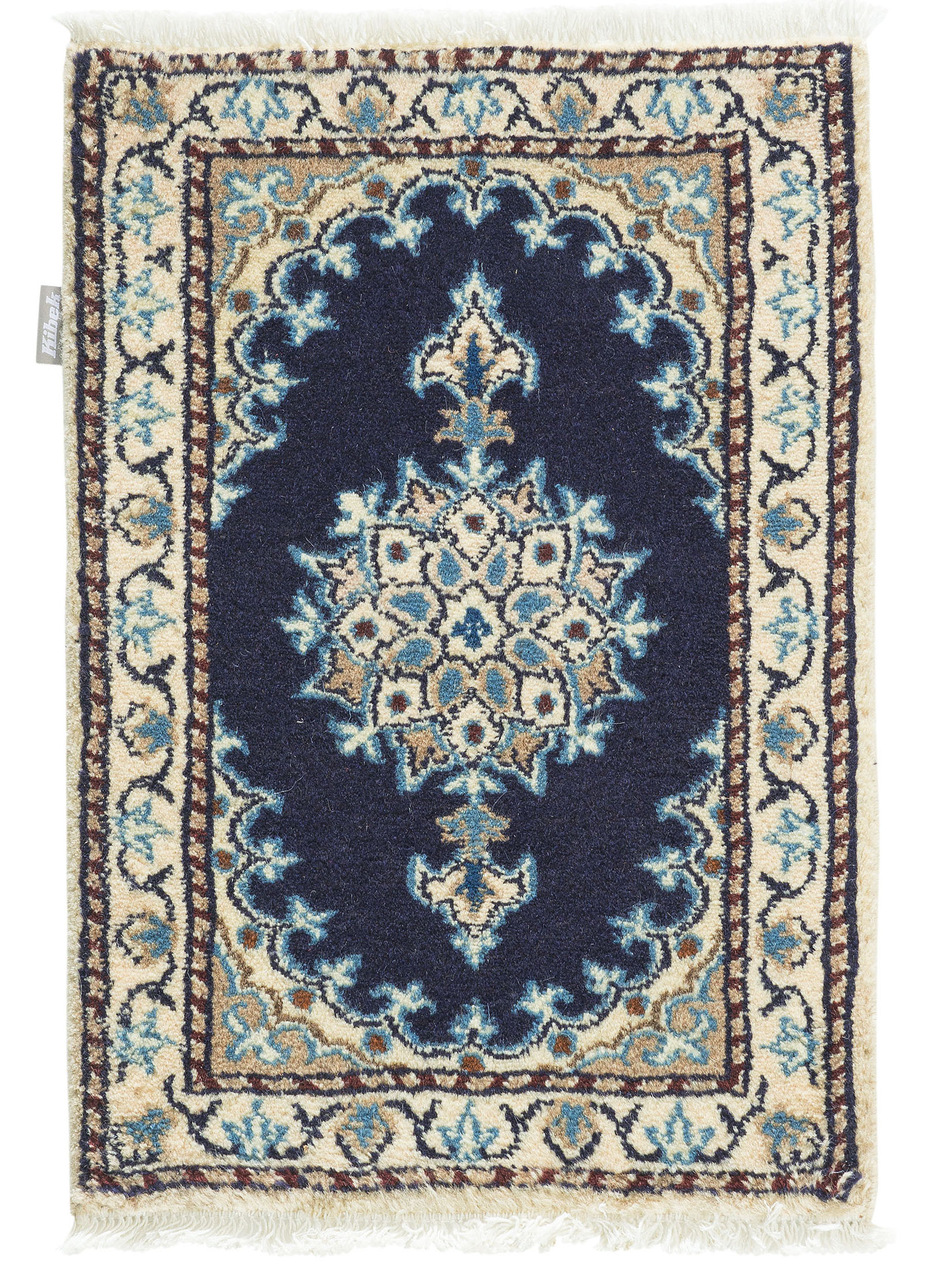 Kaschmar Nain 12 Lah ca. 41 x 63 cm, Unikat / Einzelstück