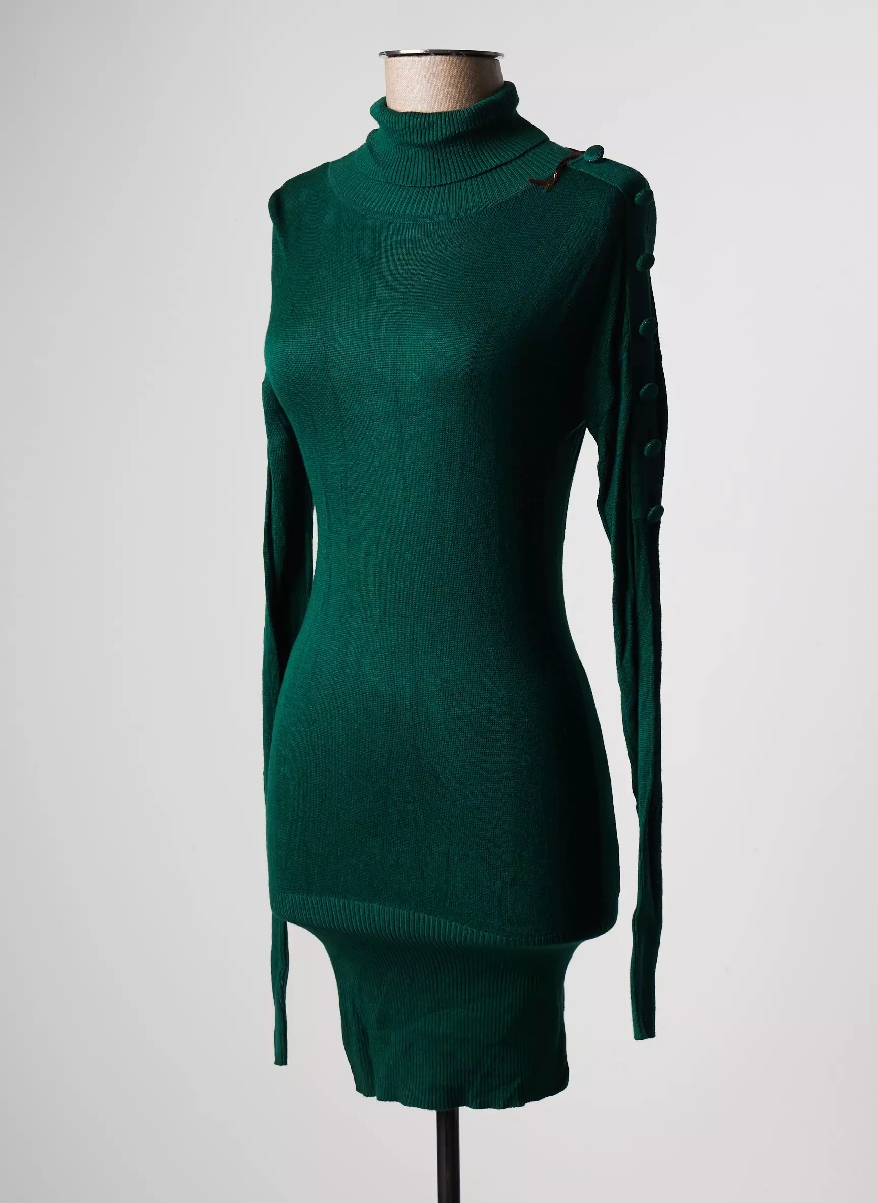 Millenium Robes Mi Longues Femme couleur vert