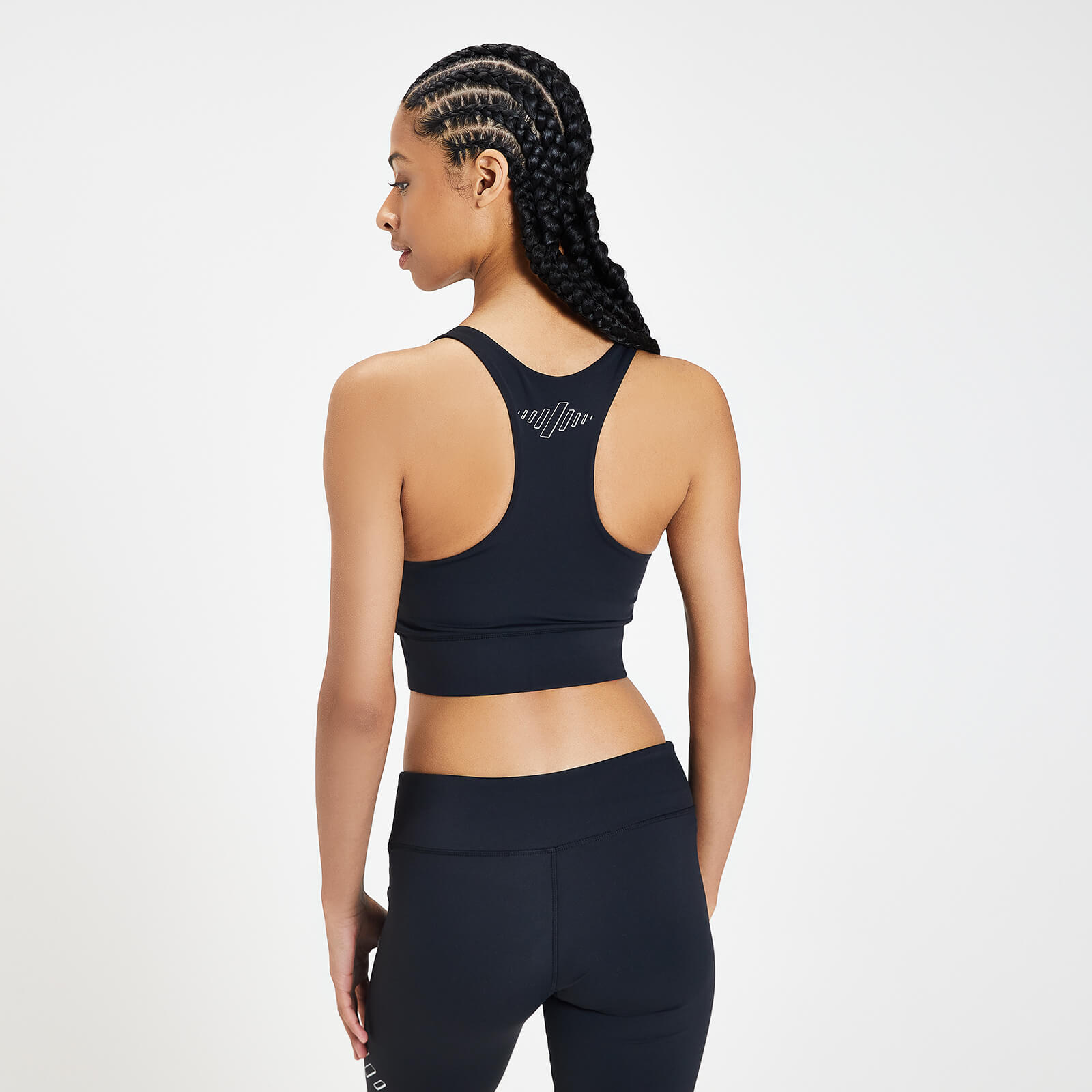Brassière d’entraînement MP Infinity Mark pour femmes – Noir