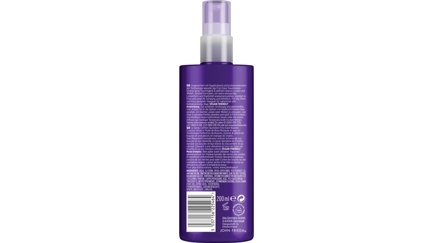 John Frieda Frizz Ease Traumlocken Stylingspray 200 ml