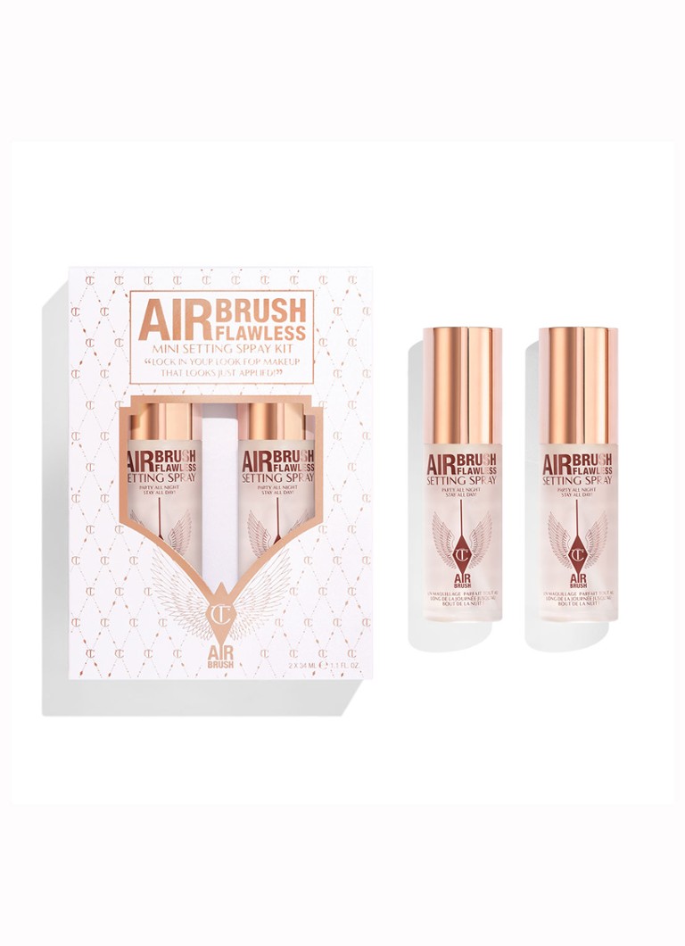 Kit mini spray fissante Airbrush Flawless di Charlotte Tilbury - Set trucco in edizione limitata