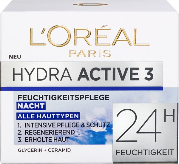 L'Oréal Paris Hydra Active 3 Alle Hauttypen Nachtcreme