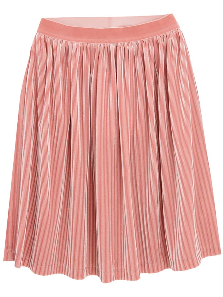 COOL CLUB Cord-Plisseerock in Rosa günstig kaufen