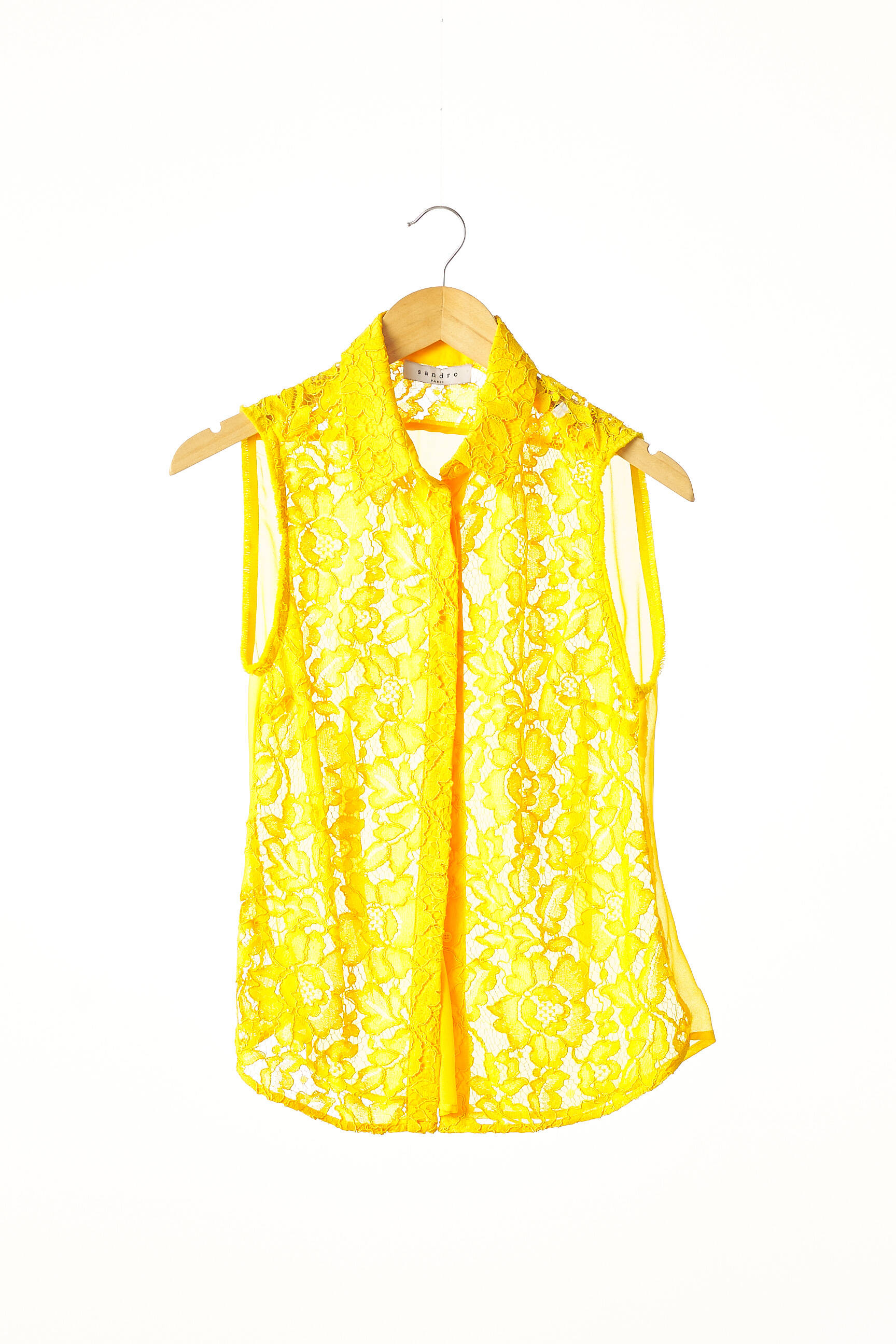 Sandro Chemisiers Femme couleur jaune