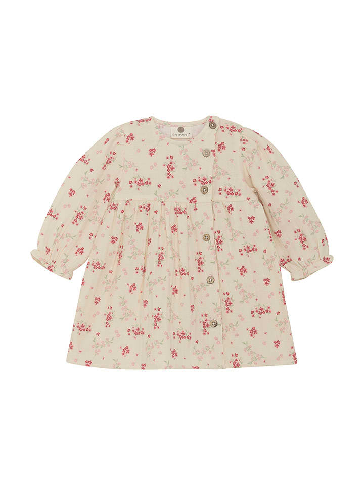 enfant Kleid in Creme/ Pink günstig kaufen
