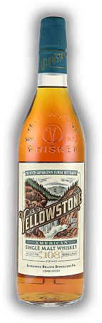 Yellowstone American Single Malt Whiskey 54% Yellowstone American Single Malt Whiskey 54% Amerikanischer Single Malt - bislang noch eine Seltenheit. 0,7	 Liter - Vol 54%