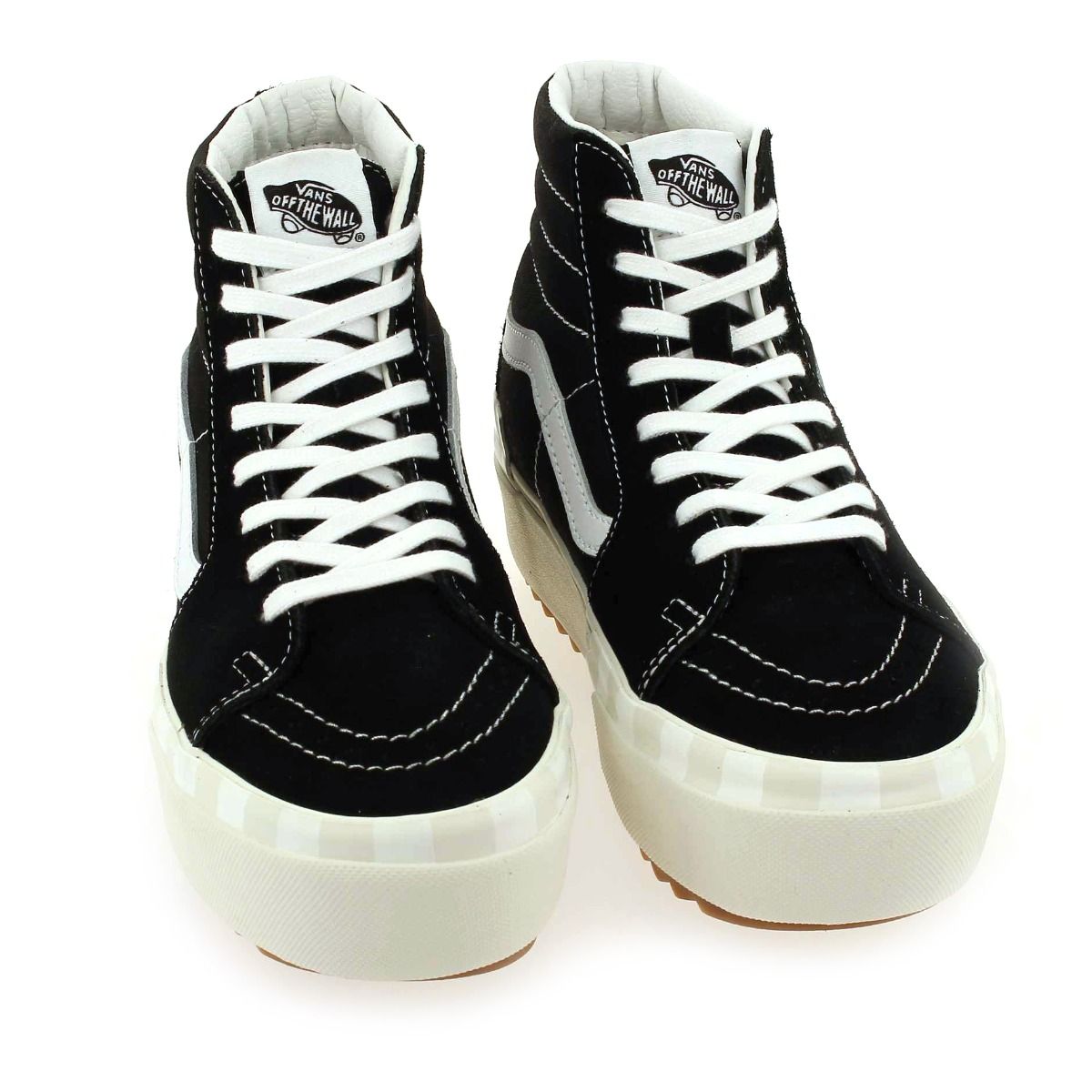 Vans  SK8-HI STACKED - Noir Blanc