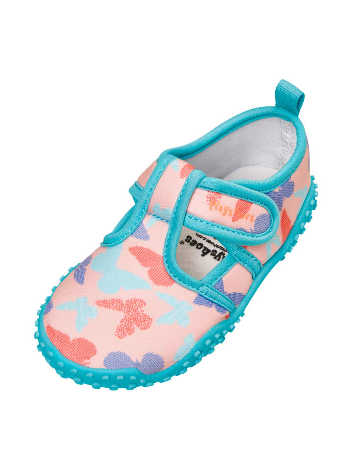 Playshoes Aqua-Schuh Schmetterlinge in Rosa günstig kaufen