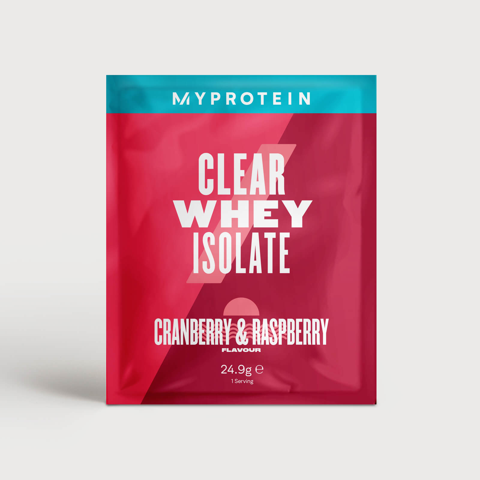 Clear Whey Isolate, Cranberry & Raspberry, 24.9g