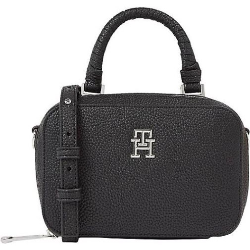 TOMMY HILFIGER Damen Schultertasche TH EMBLEM TRUNK