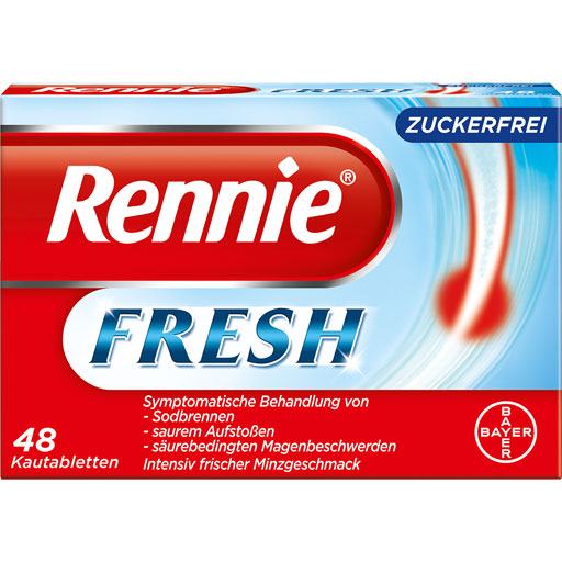 RENNIE FRESH Kautabletten  48 St  Kautabletten