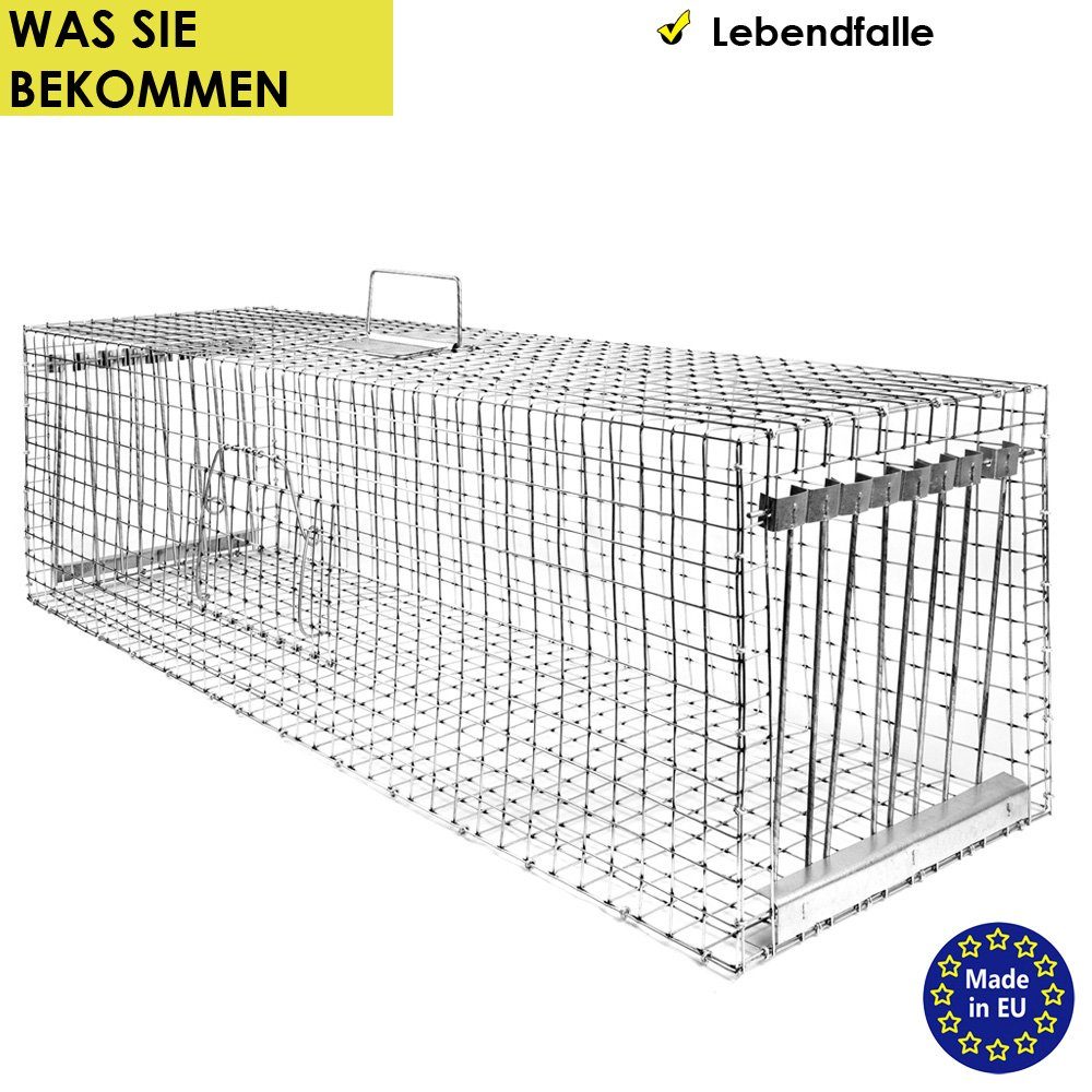 Petigi Lebendfalle Lebendfalle Vogelfalle Falle Vogel Vögel Umsiedlung 102 x 30 x 30 cm