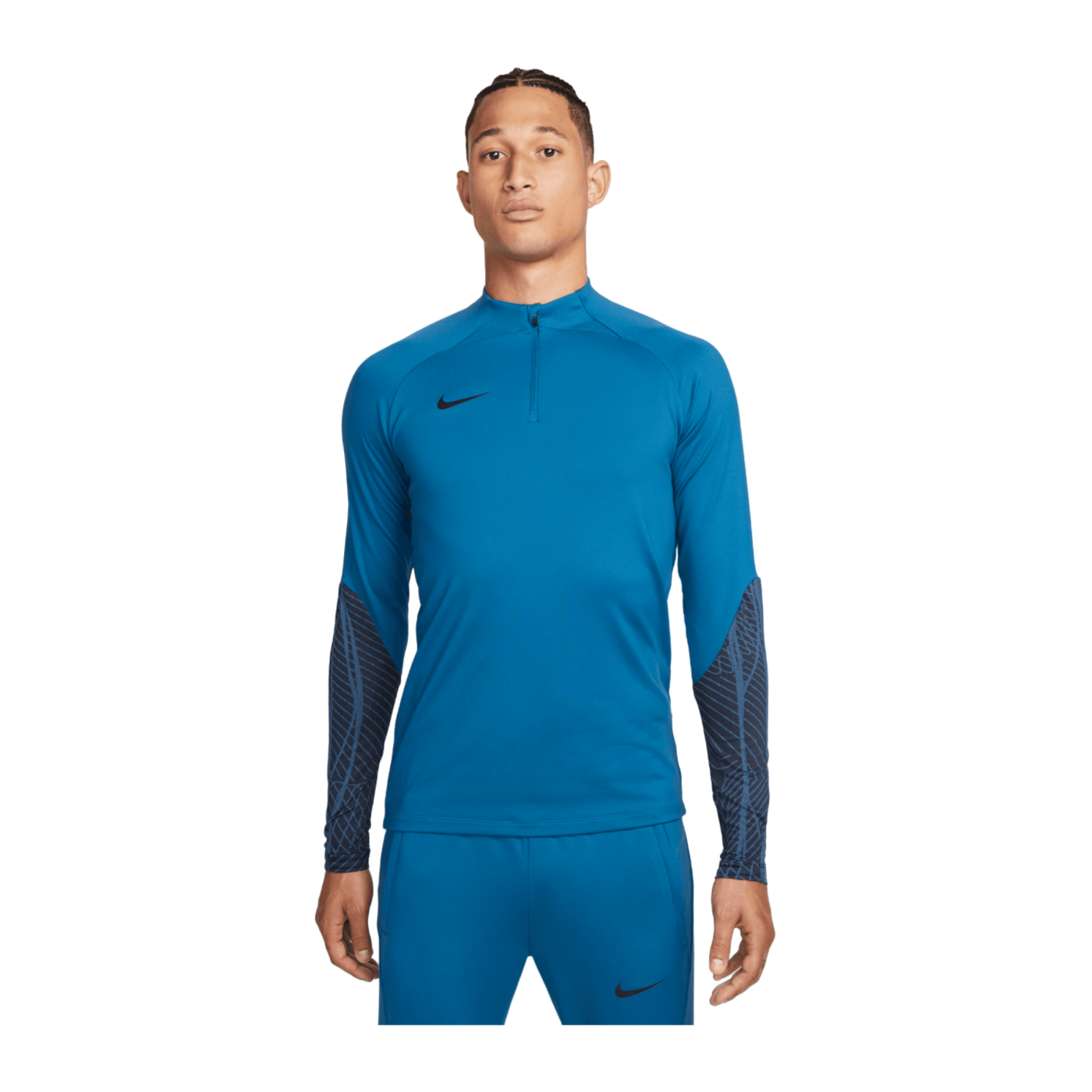 Nike Strike Drill Top Blau Schwarz F457
