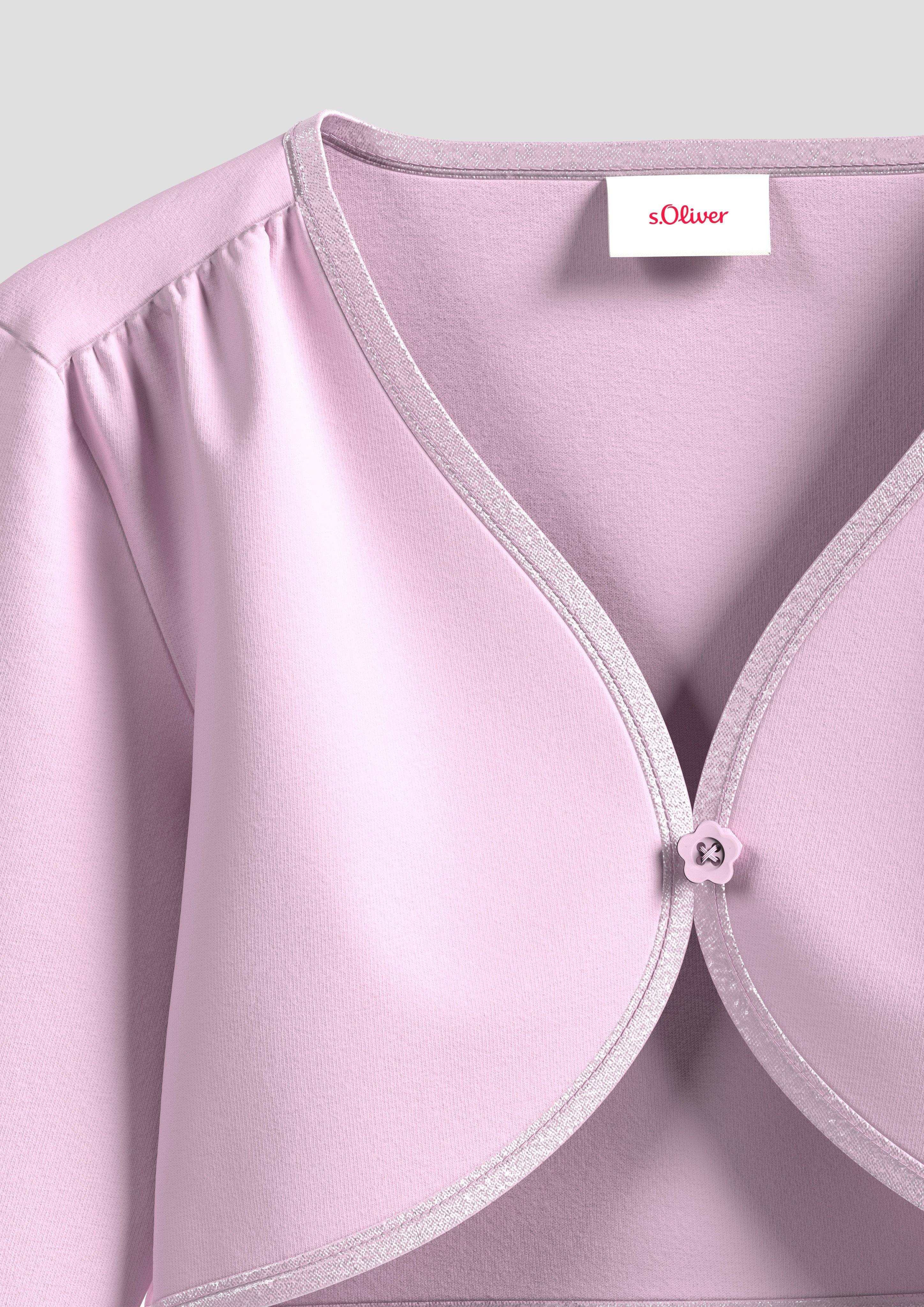 Bolero mit Blumenknopf  2140019-4073