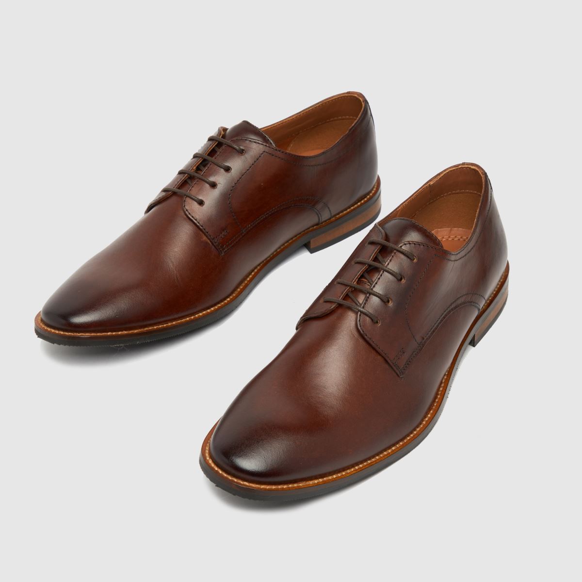 Schuh Reese hivatalos derby cipők barna színben