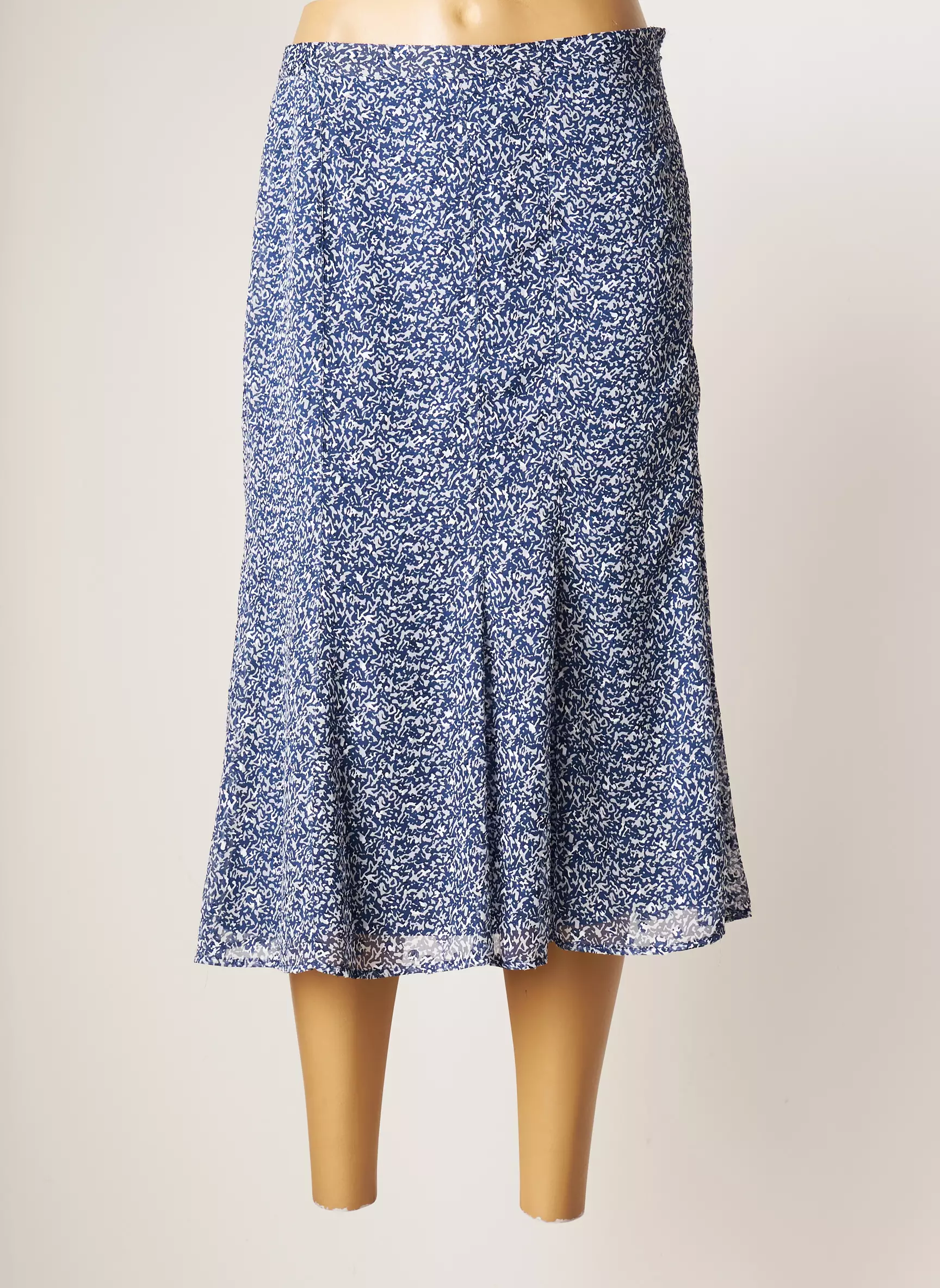Francoise F Jupes Mi Longues Femme couleur bleu