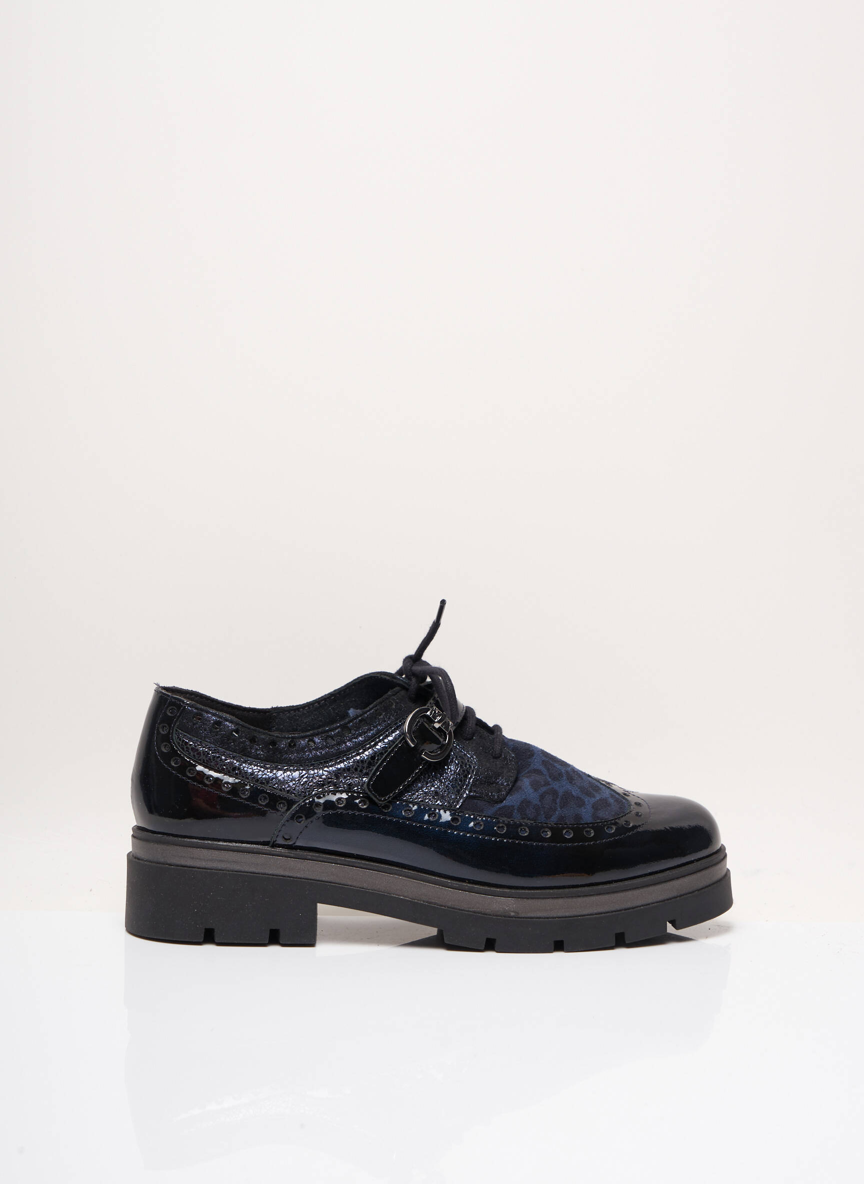 Geo Reino Derby Femme couleur bleu