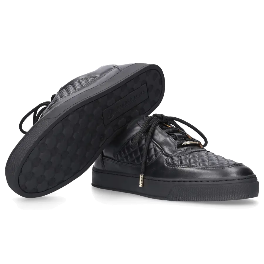 Leandro Lopes - Sneaker low FAISCA Kalbsleder - schwarz