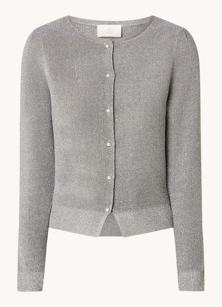 Aaiko Beth, top subțire tricotat cu lurex