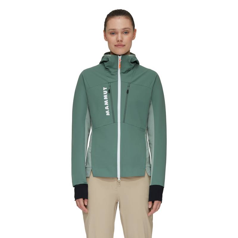 Mammut Aenergy Hybrid Hooded Softshelljacke Damen
