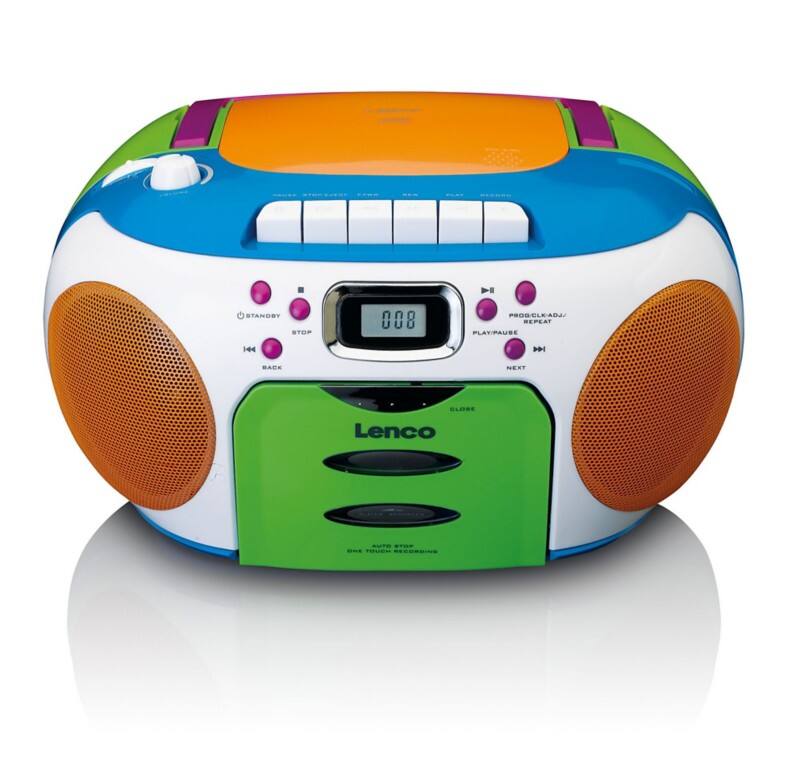 Lenco Ghettoblaster SCD-971 Mehrfarbig