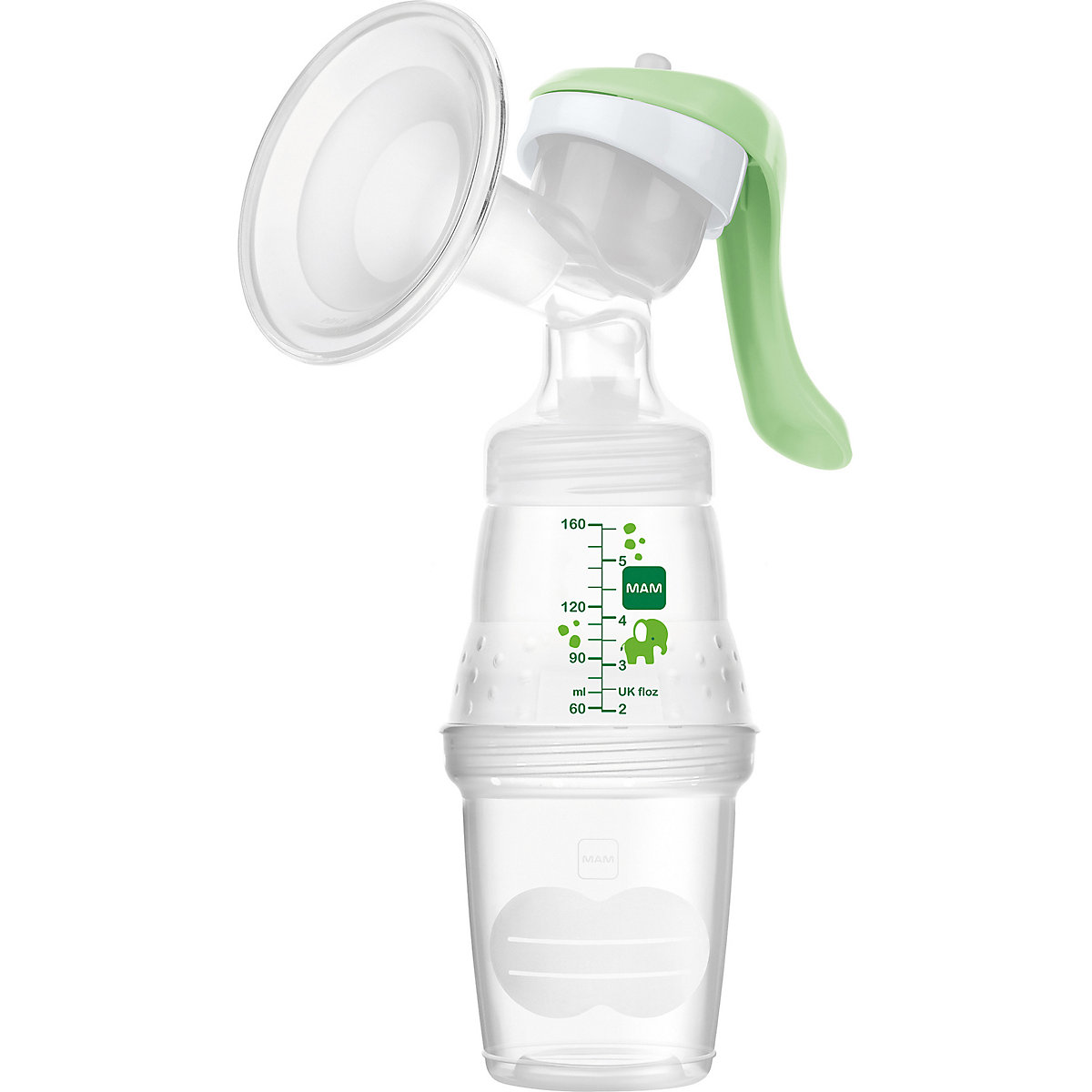 Handmilchpumpe kompakt