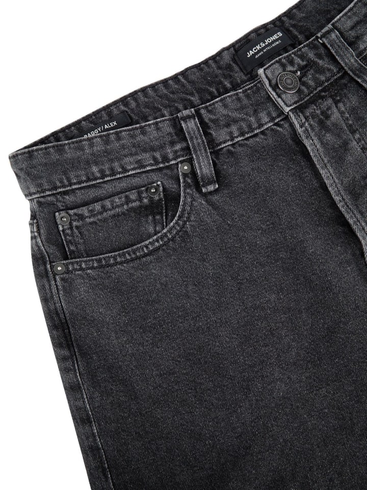 Jack & Jones Short JJIALEX JJCOOPER SHORTS SQ baggy in Schwarz günstig kaufen