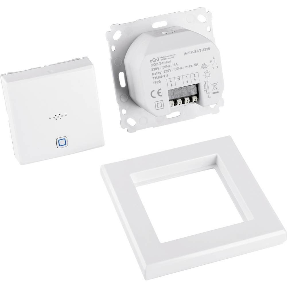 Homematic IP CO2-Sensor, CO2-Melder, 230 V Smart-Home-Steuerelement