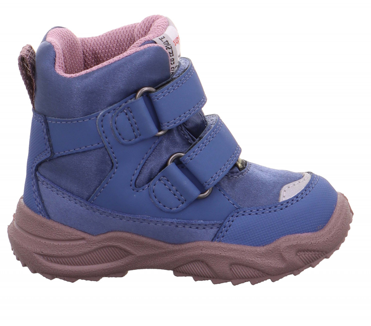 GLACIER - Blau/LilaBoots mit Klettverschluss